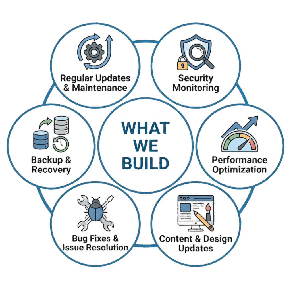 Website AMC what we build Website AMC what we build