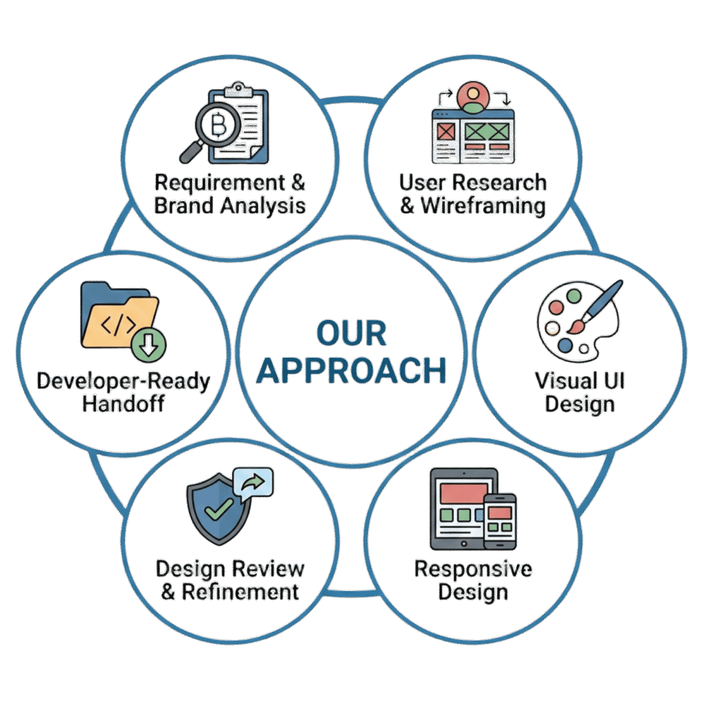 Website UI Design our approach